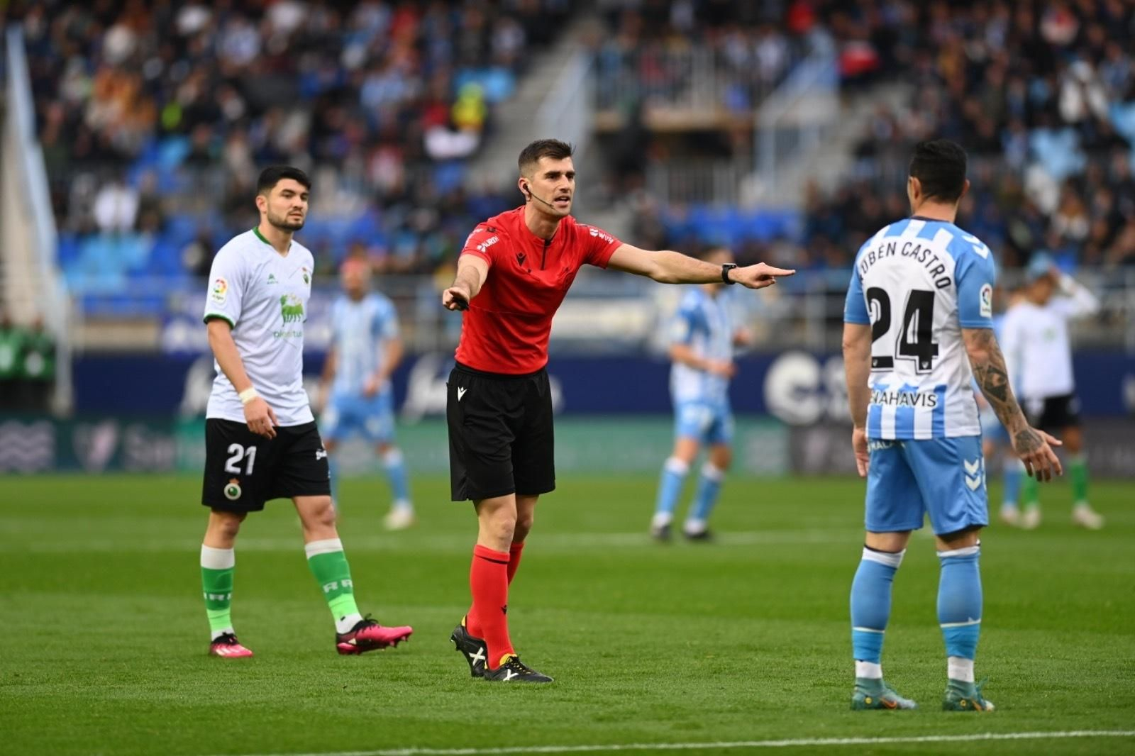 El Málaga CF-Racing, en fotos
