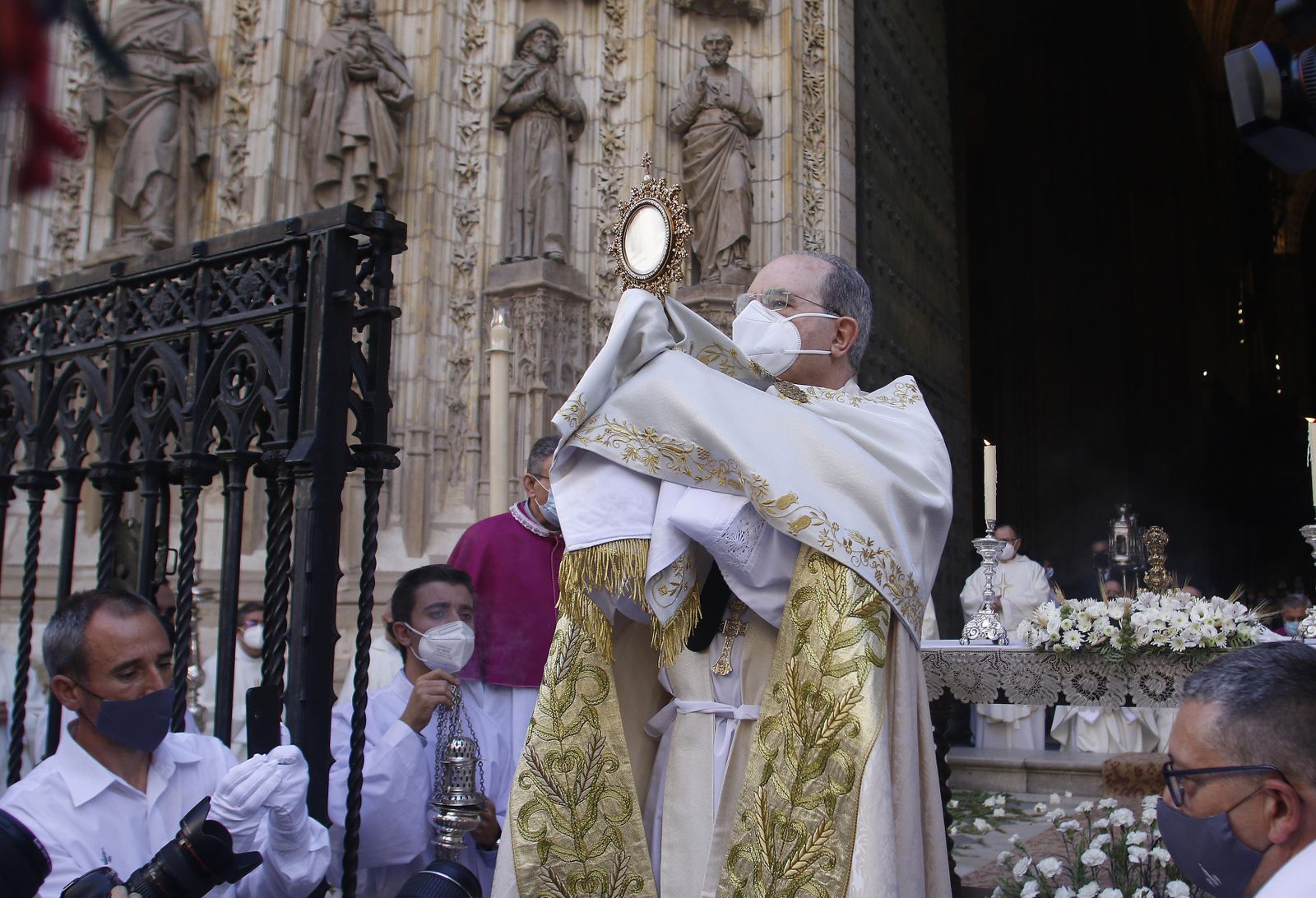 Fotos del Corpus Christi en Sevilla 2021
