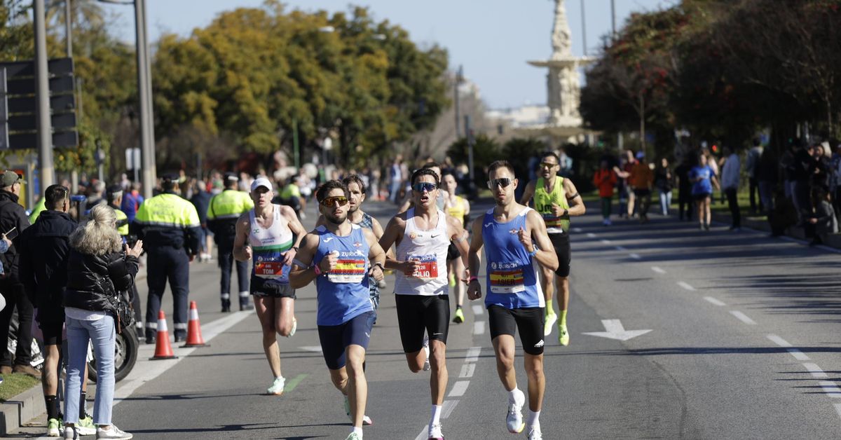 Dónde está prohibido aparcar durante el Maratón de Sevilla 2026
