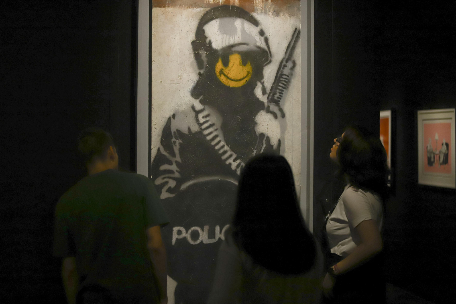 Las fotos de la exposición 'Banksy. The art of protest' en La Térmica, en Málaga
