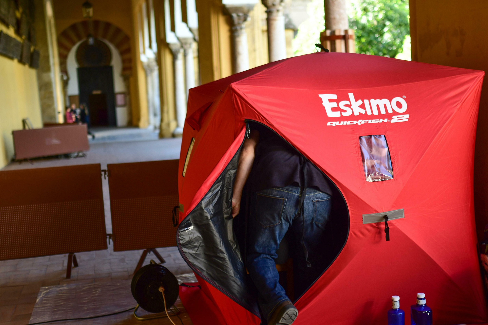 Así se ha realizado el daguerrotipo de la Mezquita en la Bienal de Fotografía