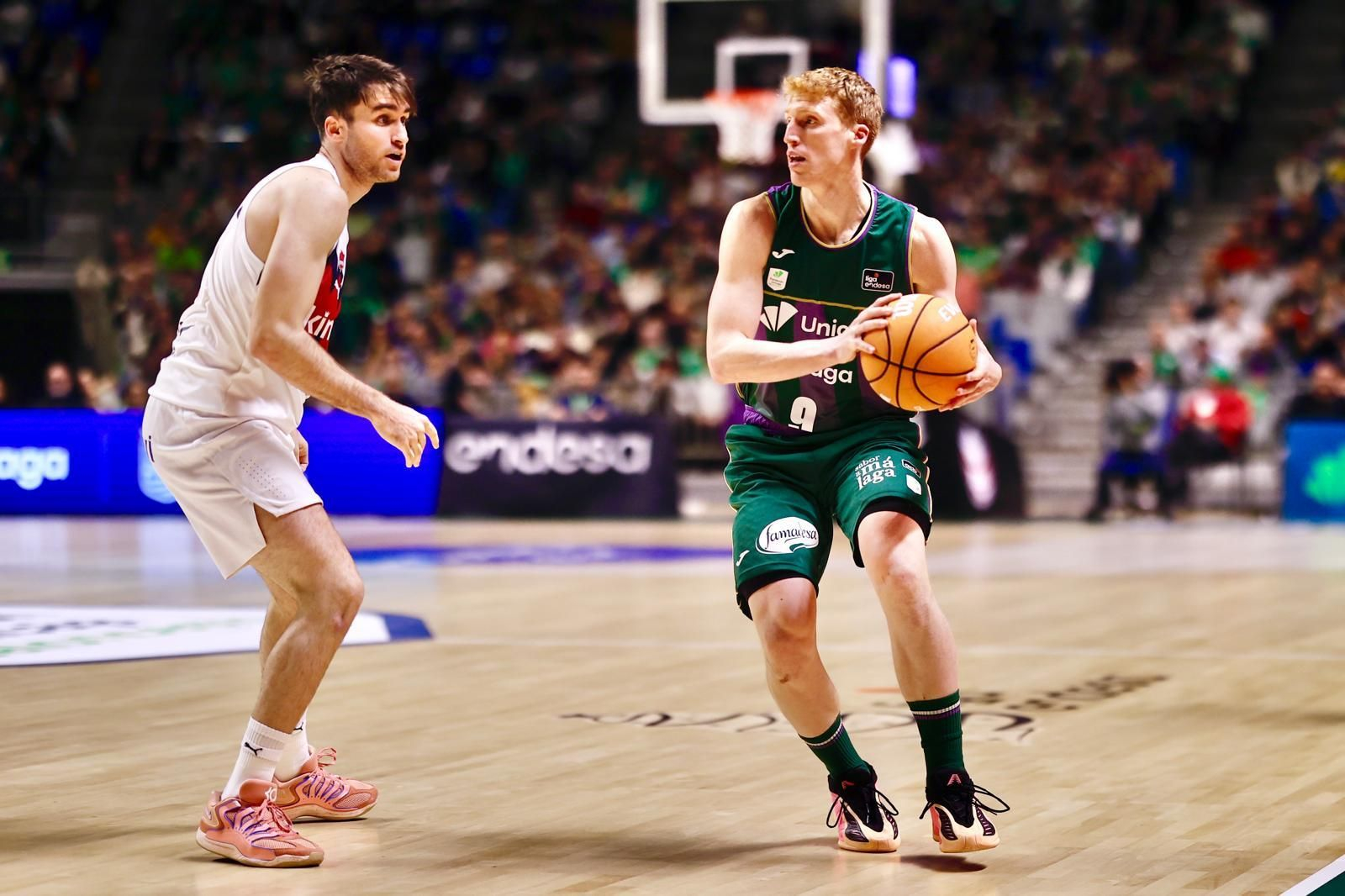 Alberto Díaz, ante Baskonia