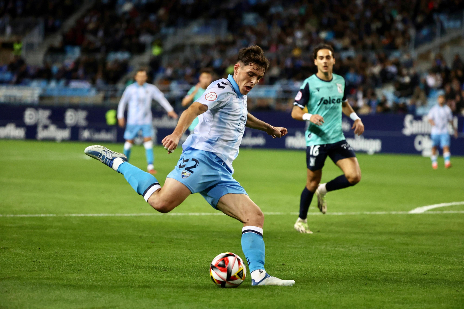 El Málaga CF - Atlético Sanluqueño, en fotos