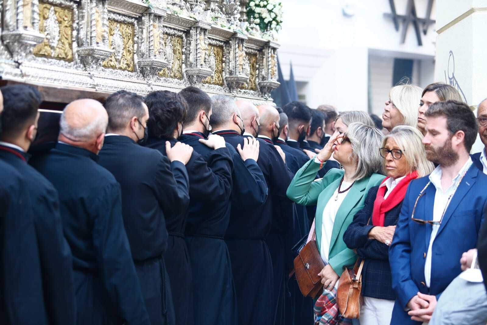 Las fotos de Dolores de San Juan, en el Viernes Santo de Málaga