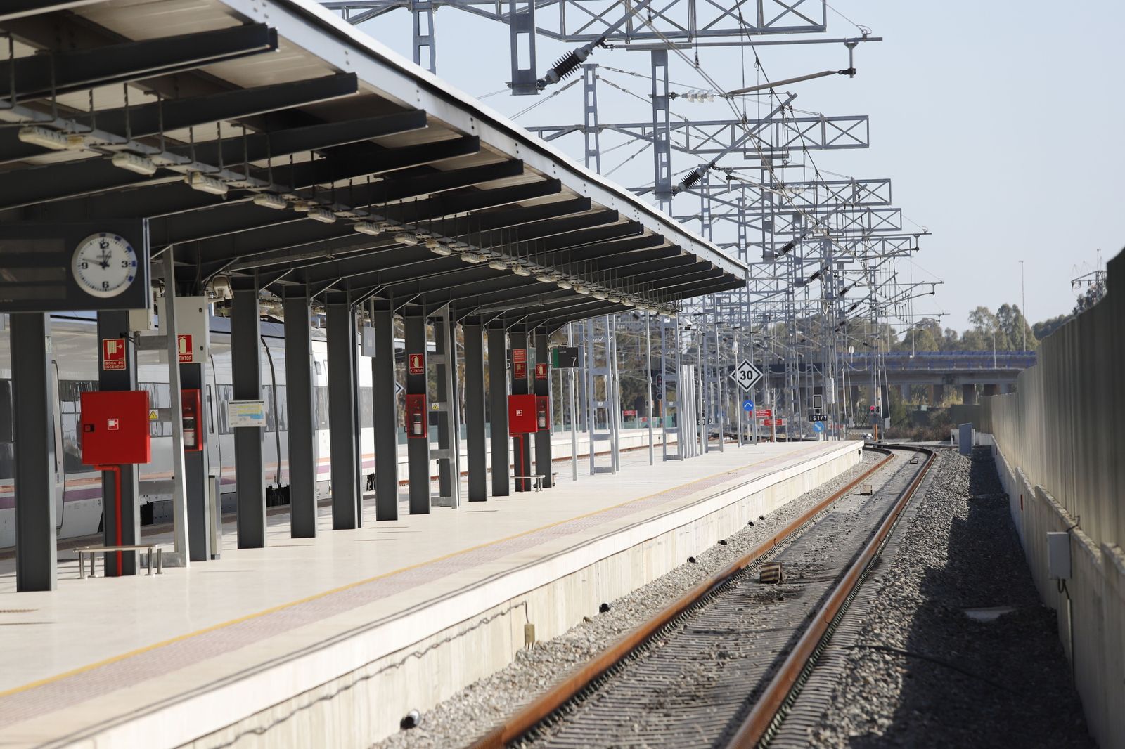 Estación de tren de Huelva.