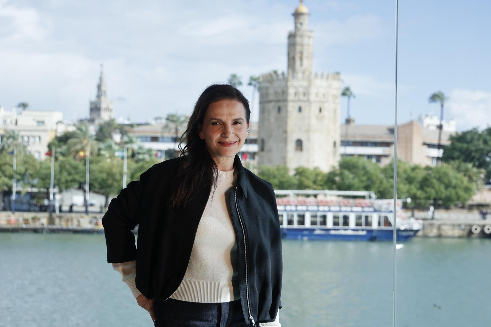 Juliette Binoche (París, 1964), este viernes en el Abades Sevilla.