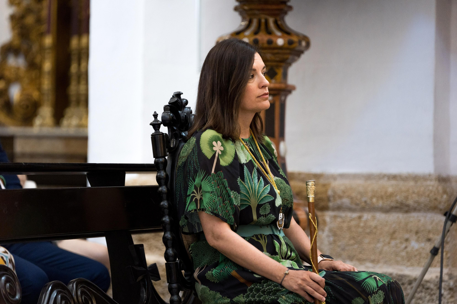 Las imágenes de la función y el besamanos a la Virgen del Carmen en San Fernando