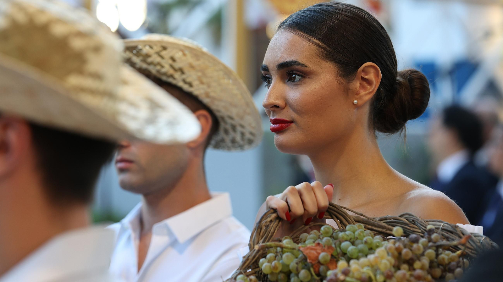 Imágenes de la tradicional pisa de la uva en Jerez