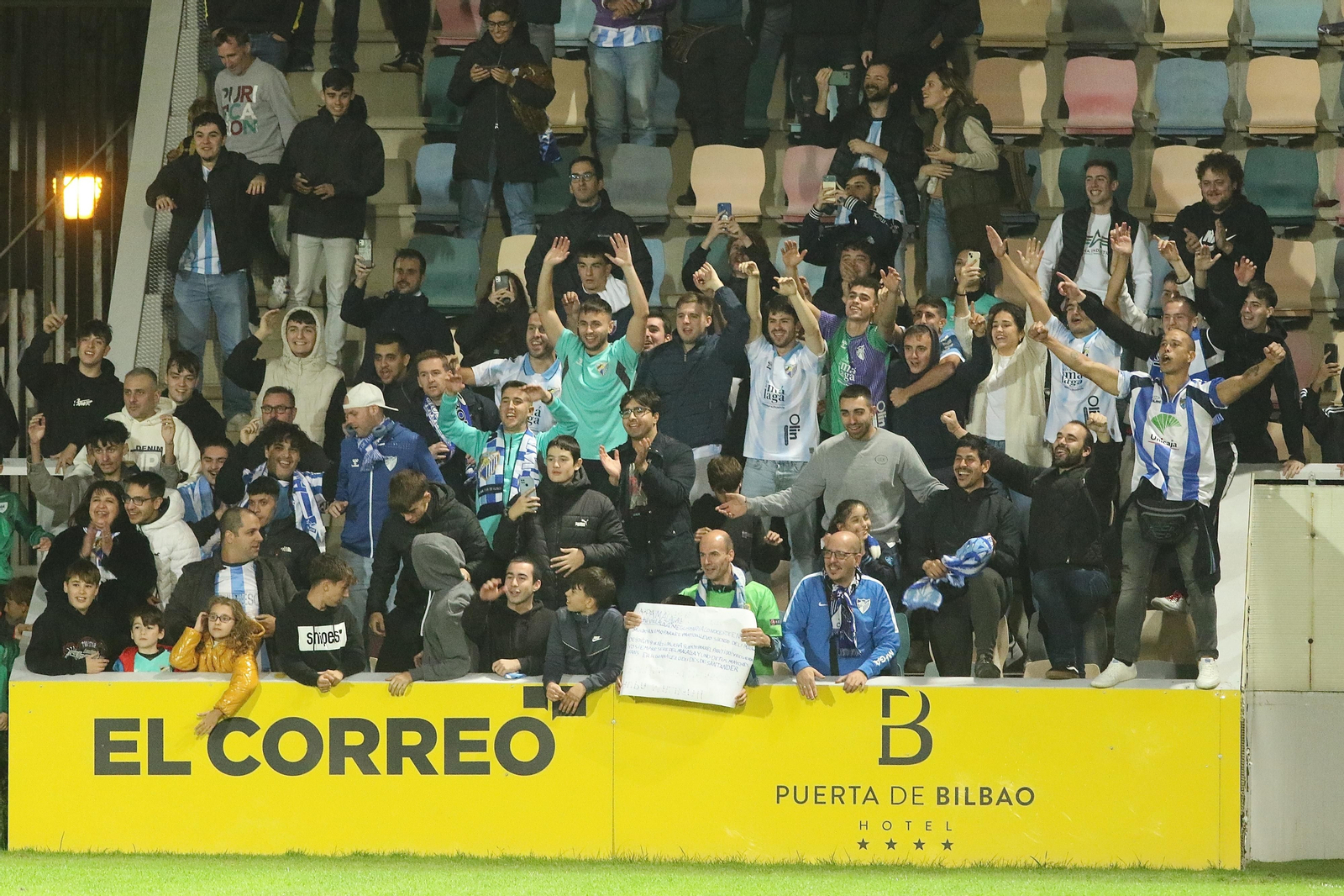 El Barakaldo-Málaga CF, en fotos