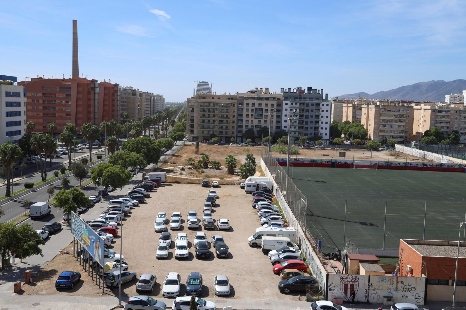 Parcela en la que se ubicará la futura Comisaría de Carretera de Cádiz