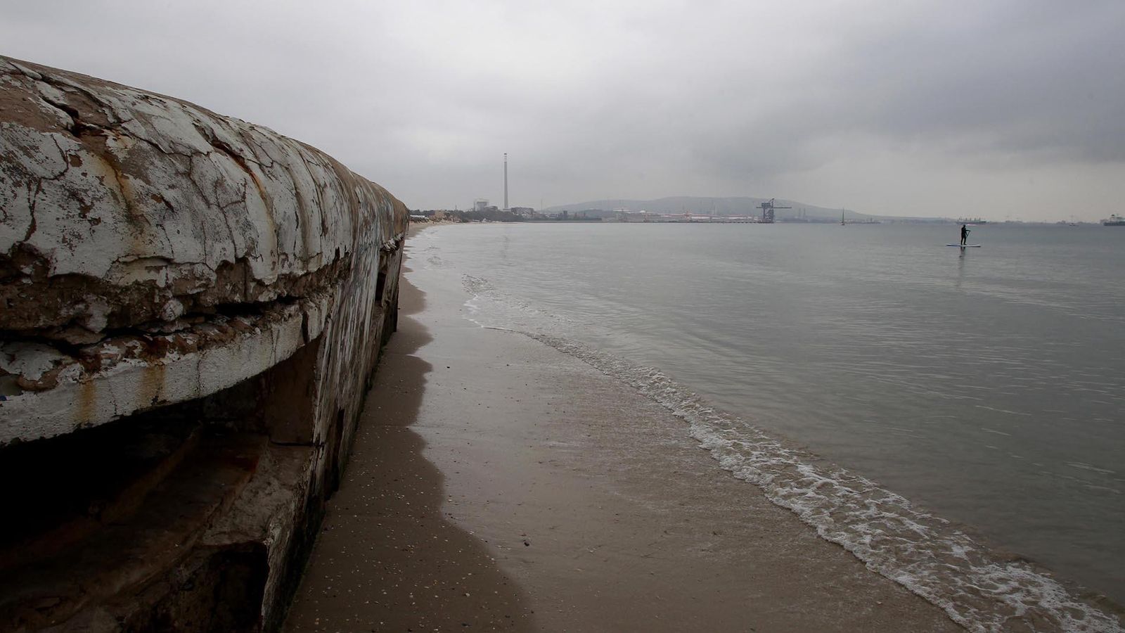 Búnker de la playa del Rinconcillo