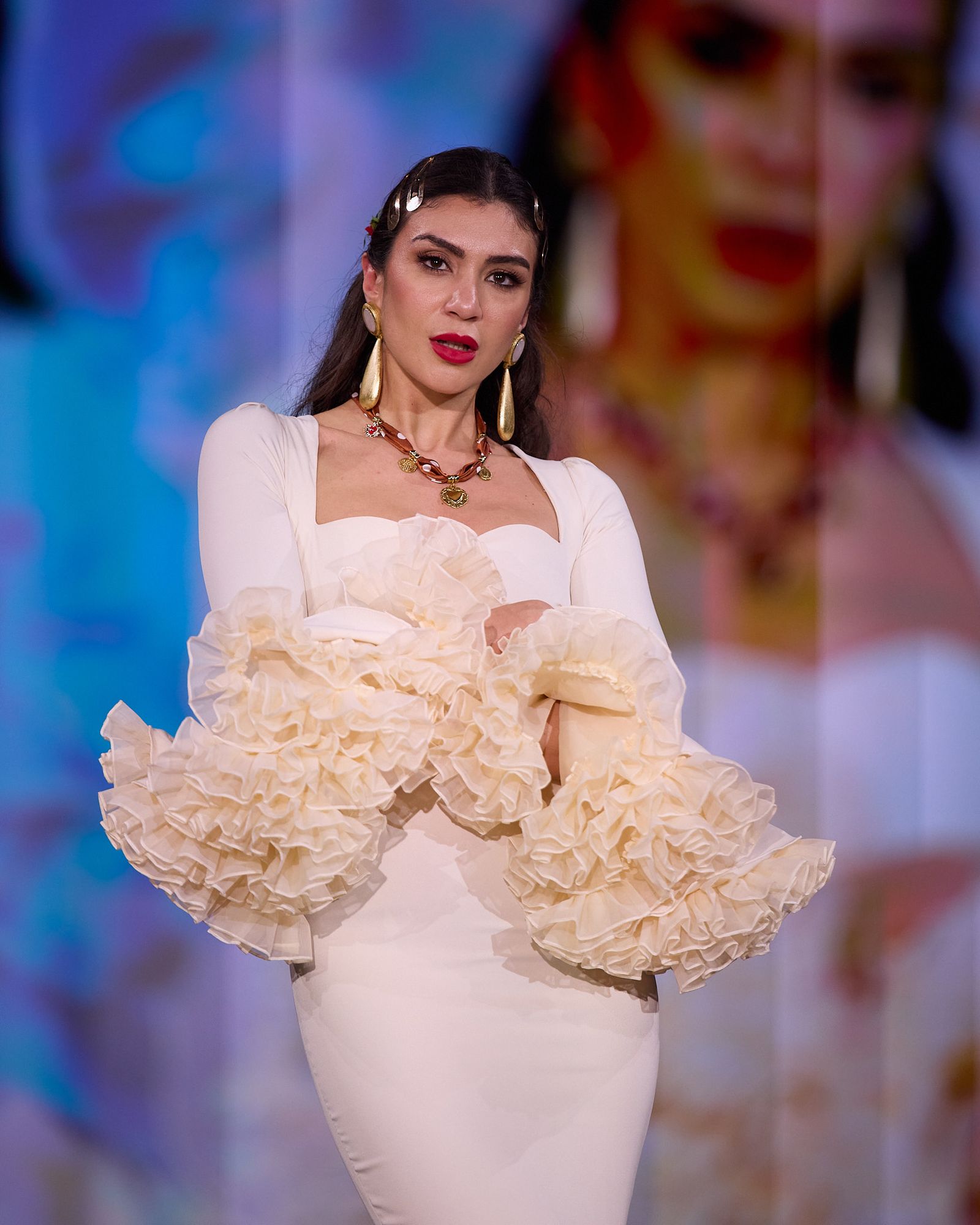 El desfile de Rosa Pedroche  en Simof 2026, todas las fotos