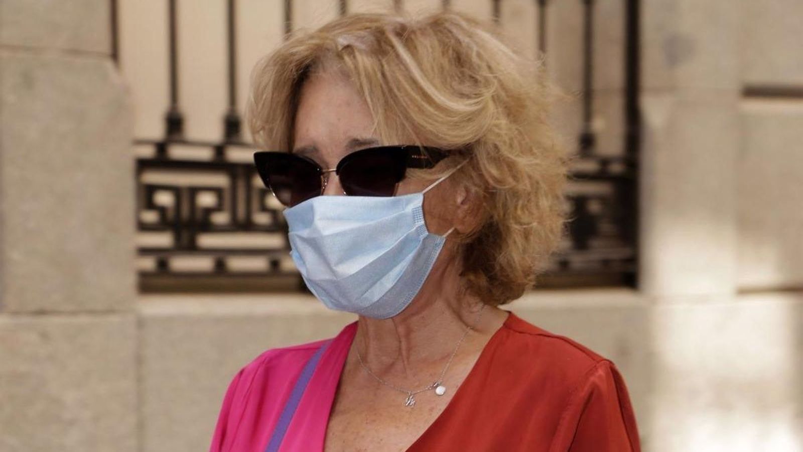 Mila Ximénez, hace unas semanas, paseando por Madrid.