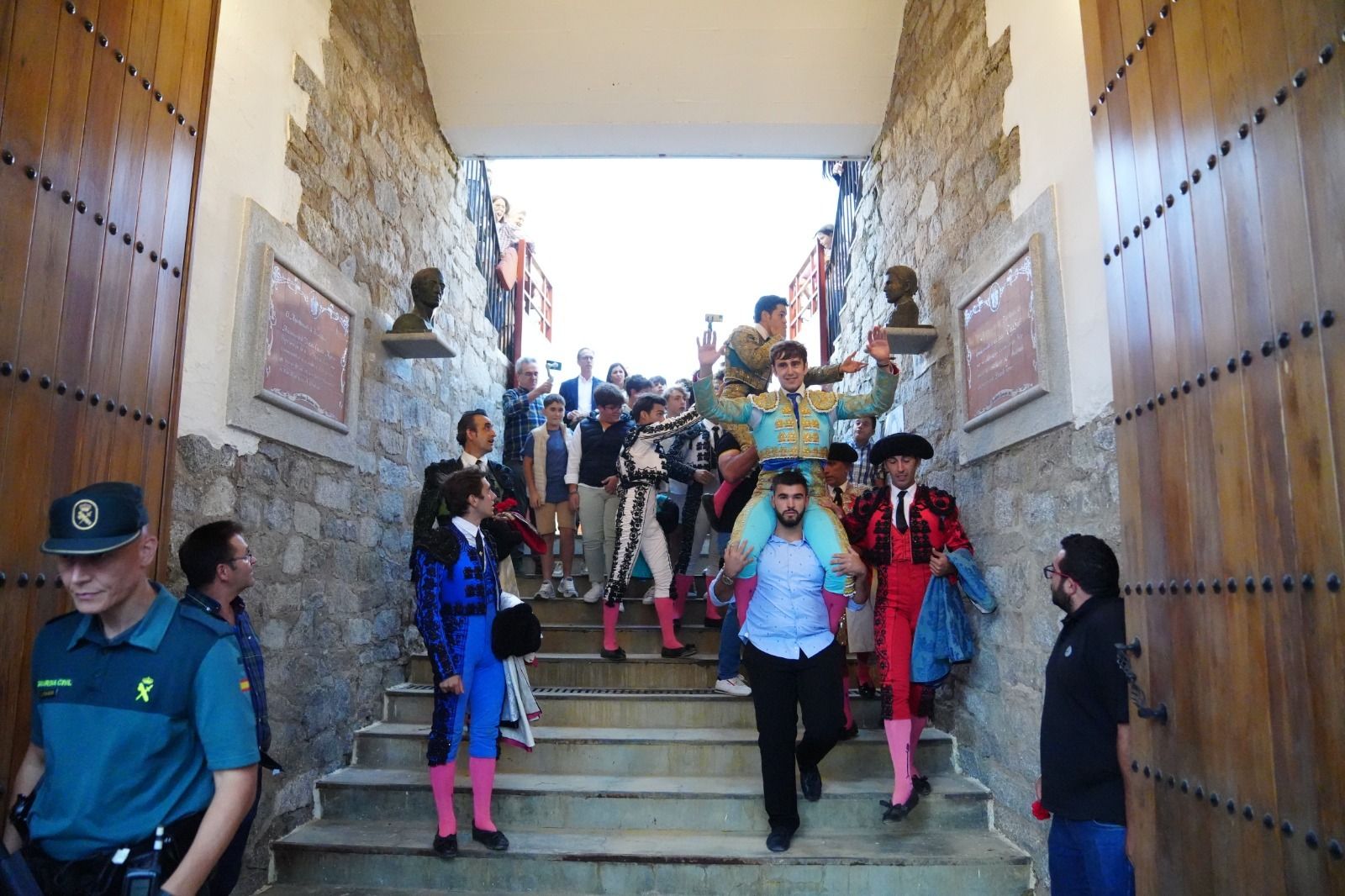 El mano a mano de los novilleros José Antonio de Gracia y El Candela en Pozoblanco, en imágenes