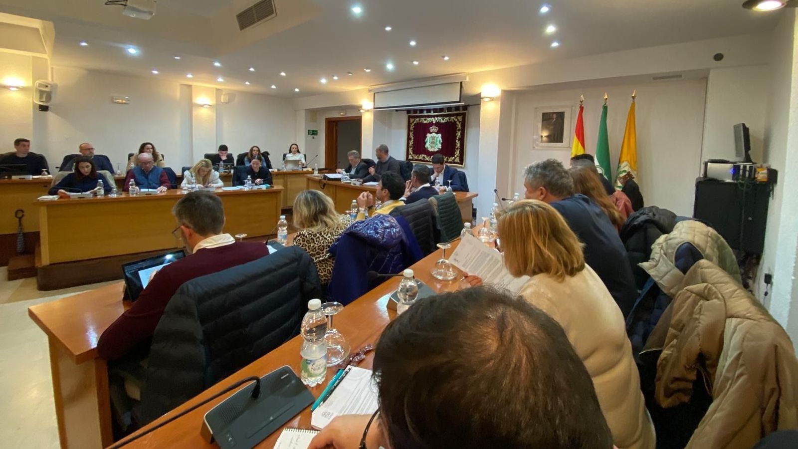 La última sesión plenaria celebrada en Los Barrios.