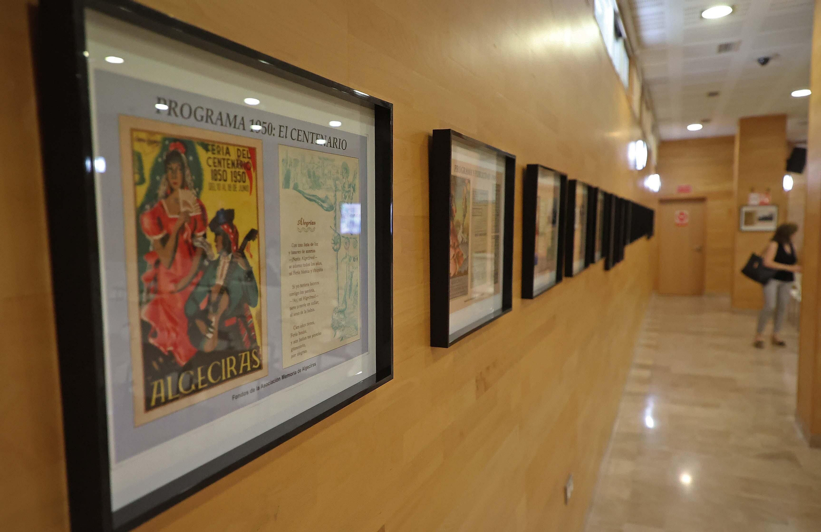 La exposición 'Los primeros 100 años de la Feria de Algeciras', en imágenes