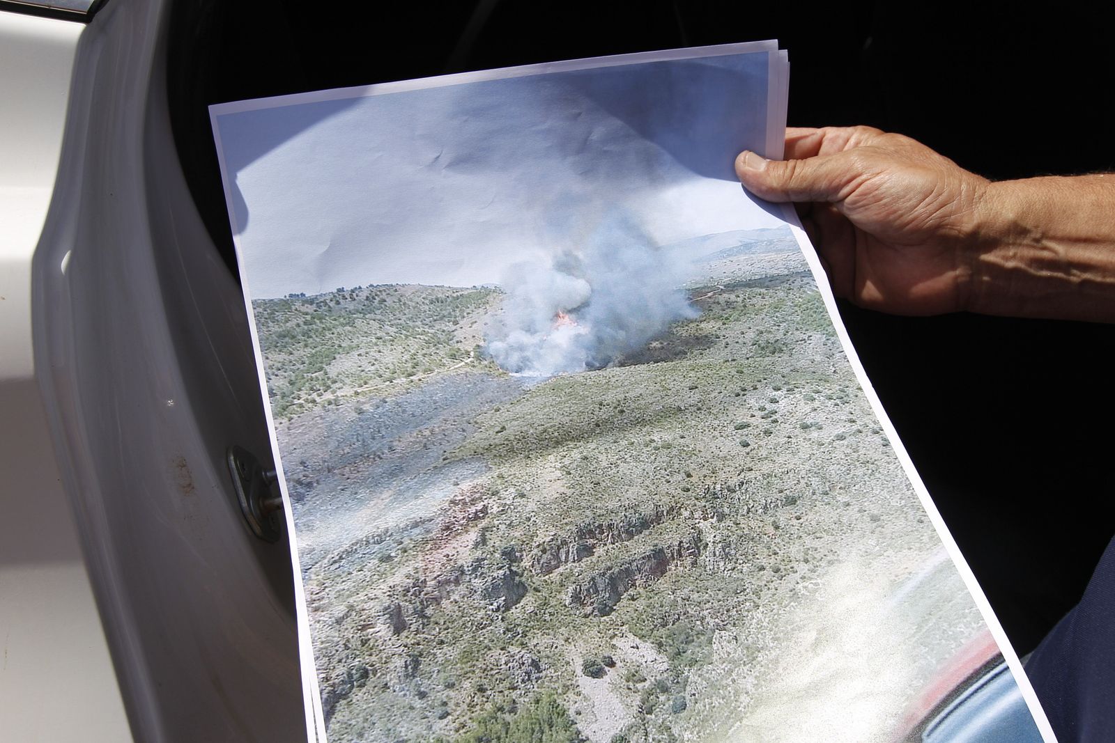 Fotogalería incendio extinguido Sierra de Gádor