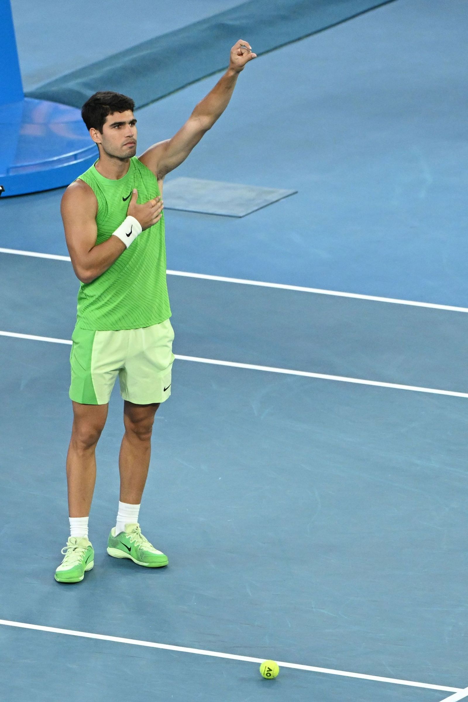 Las fotos del triunfo de Alcaraz en Australia