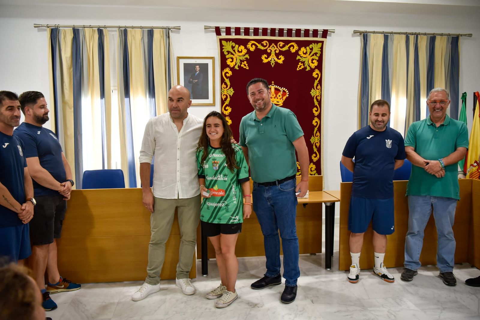 El Ayuntamiento de Guadalcacín rinde homenaje a sus guerreras