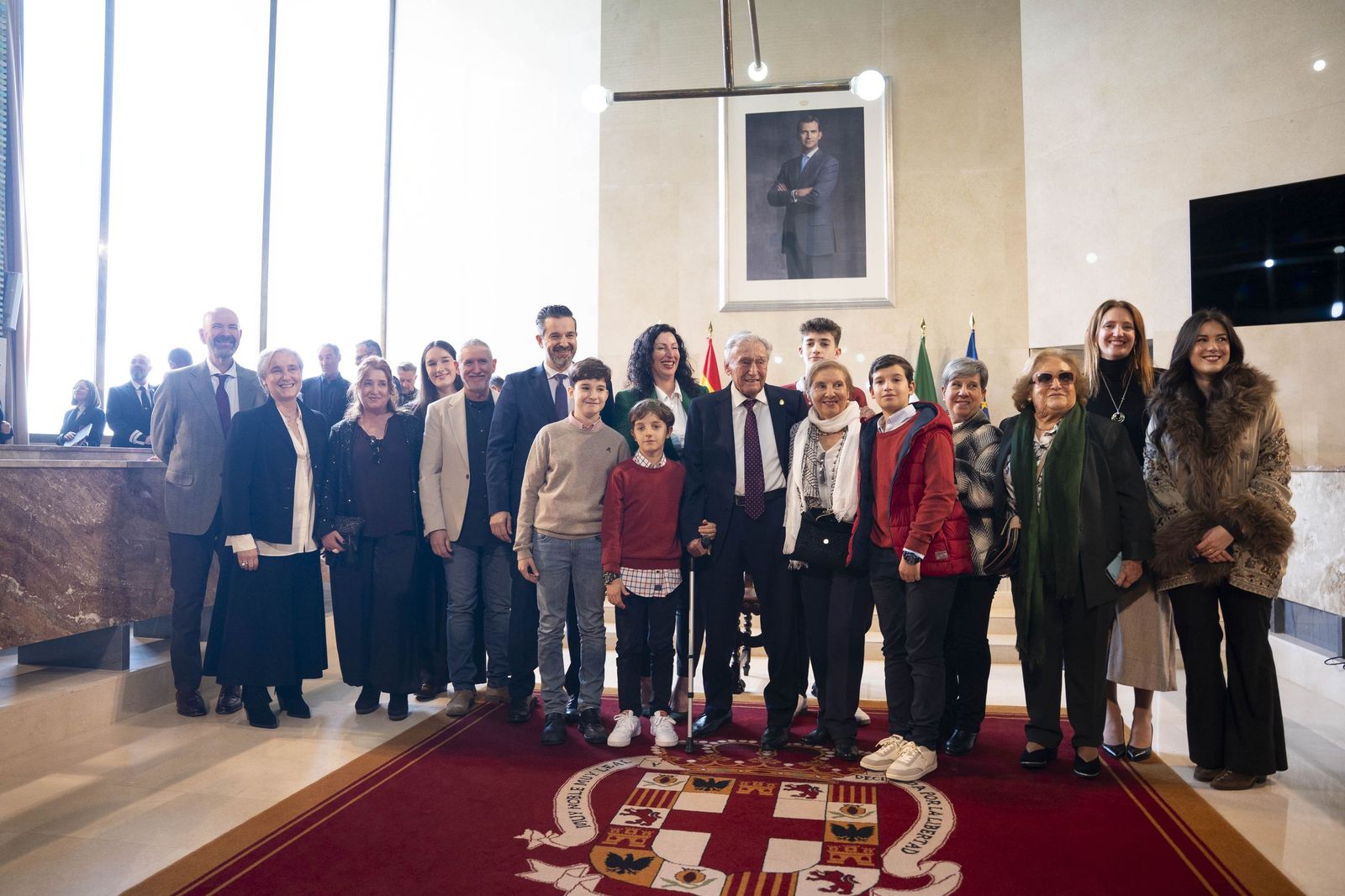 La galería del Escudo de Oro de la Ciudad de Almería a Juan Rigaud