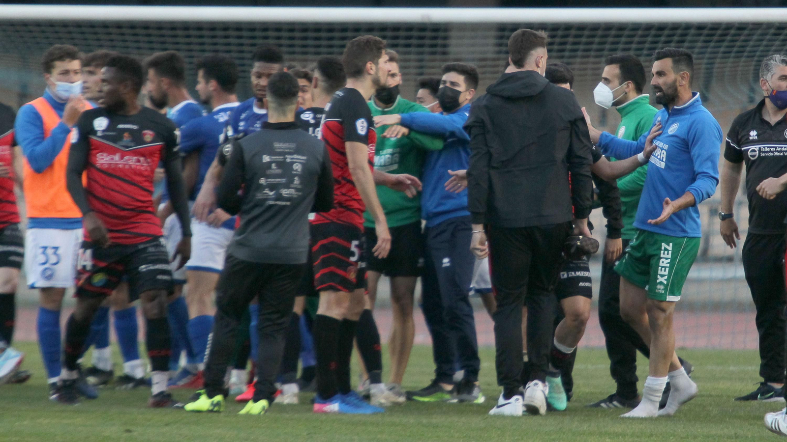 Imágenes del Xerez DFC contra Salerm Puente Genil en Chapín