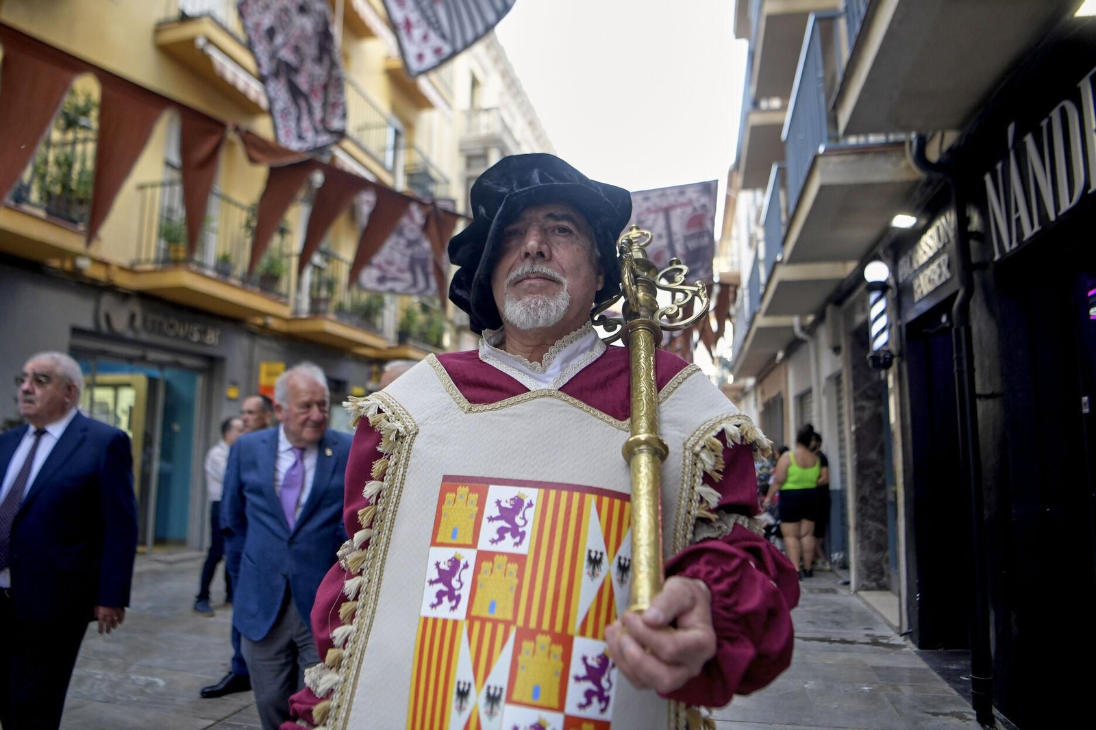 Fotos: Cristóbal Colón y los Reyes Católicos inauguran las Capitulaciones de Santa Fe