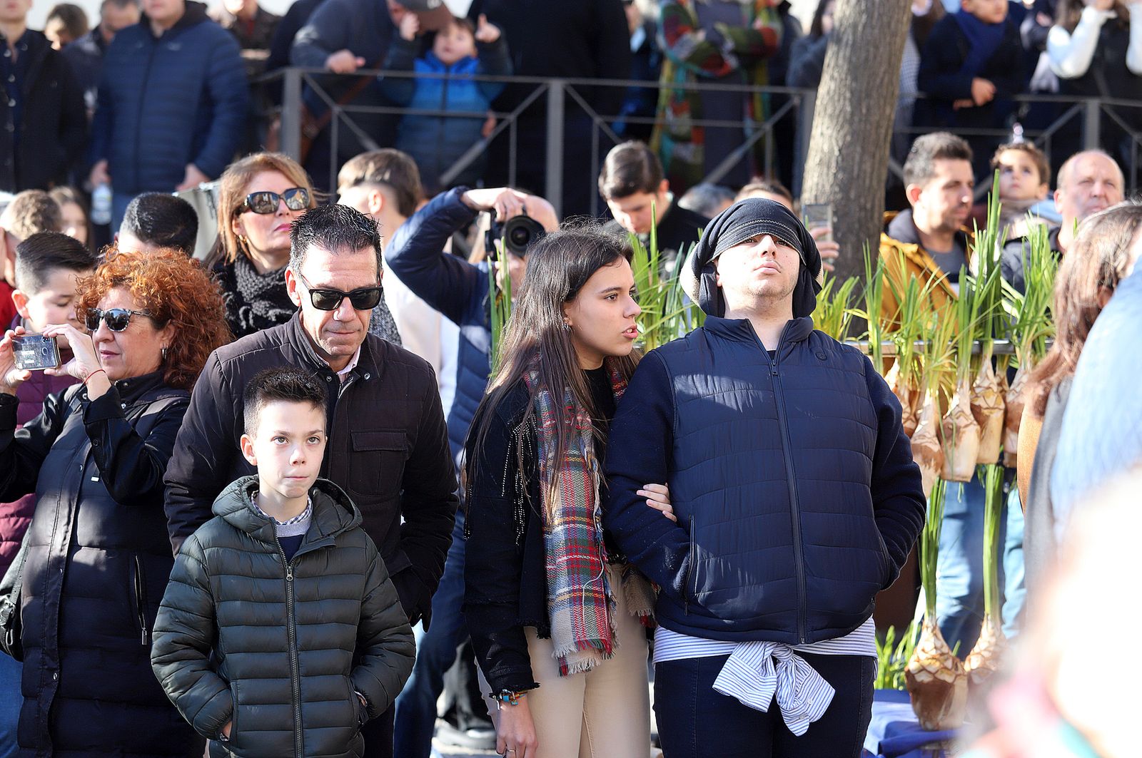 Imágenes de la procesión de San Sebastián en Huelva