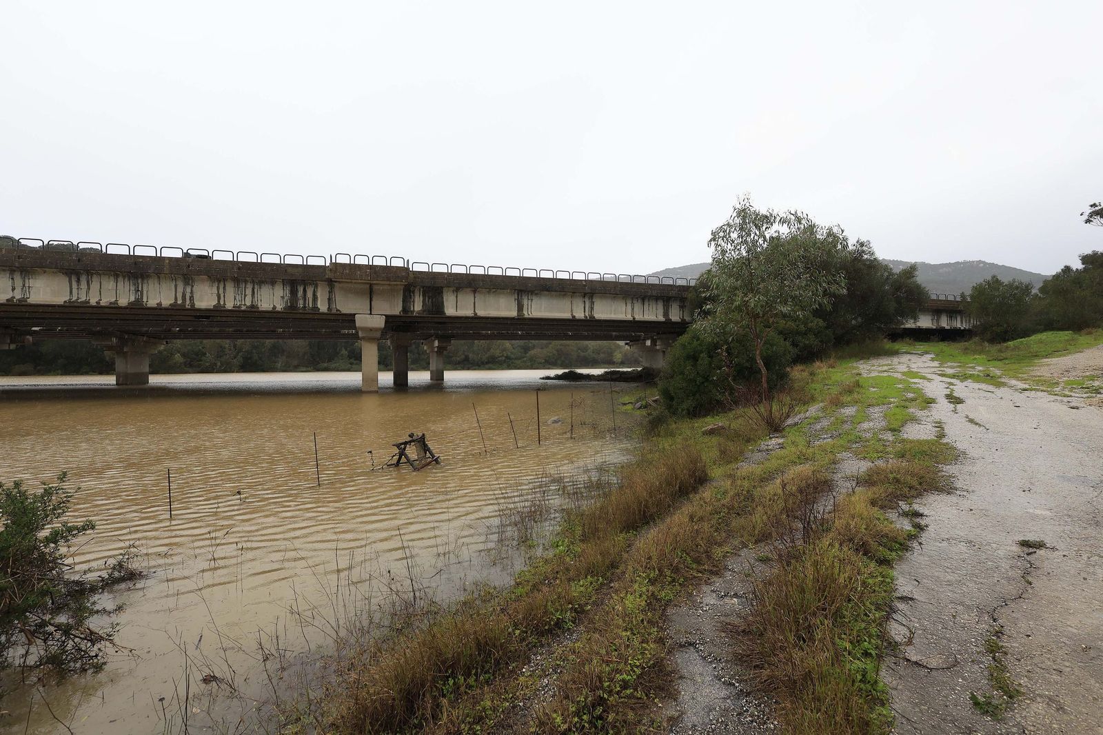 Así luce Charco Redondo: fotos del pantano casi lleno antes de la borrasca Leandro