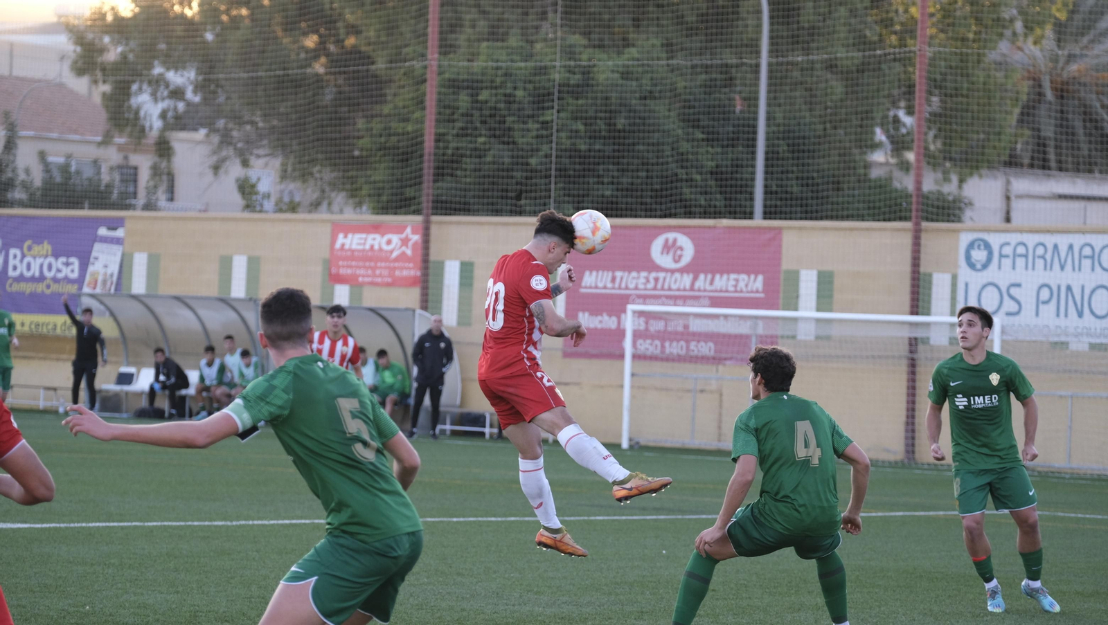 Imágenes del partido U.D. Almería-Elche C.F. de la Copa del Rey Juvenil