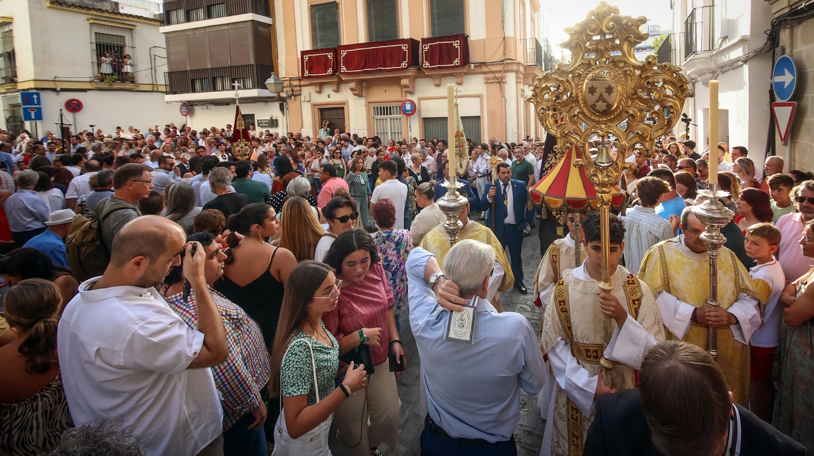 Procesión de la Virgen del Carmen en jerez