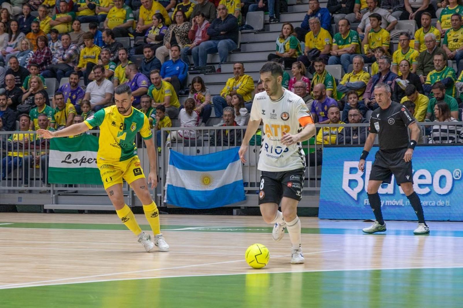 Jaén Paraíso Interior FS contra  ATP Ilum. Ribera Navarra FS