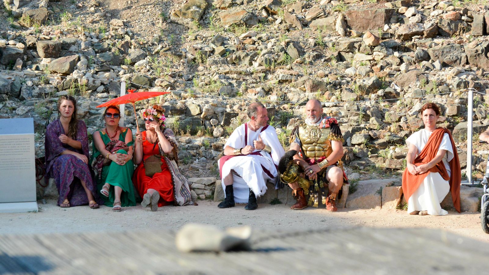 I Jornadas de recreacion historicas  Baelo Romanorum, la Baelo de los romanos.