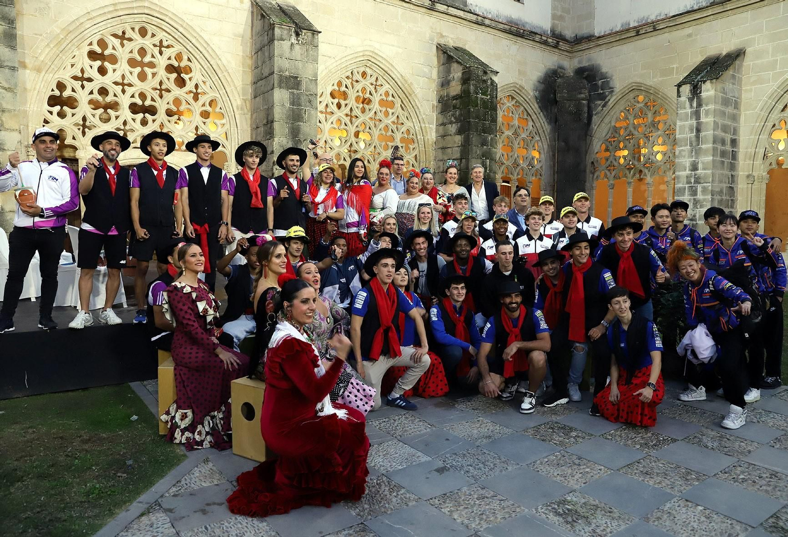 Así disfrutan pilotos internacionales de la Navidad de Jerez