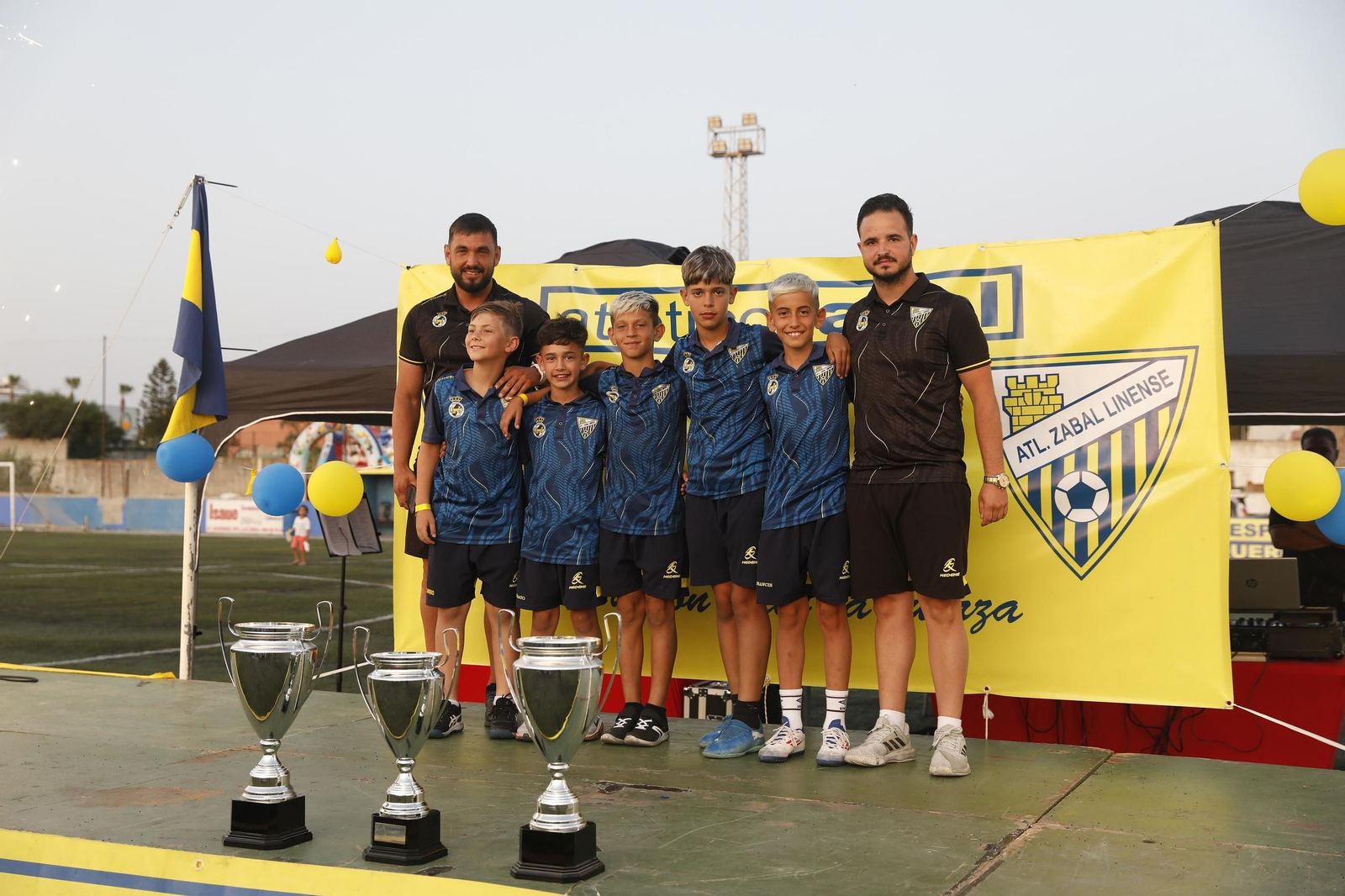 Las fotos de la clausura de temporada de la cantera del Zabal y la Balona