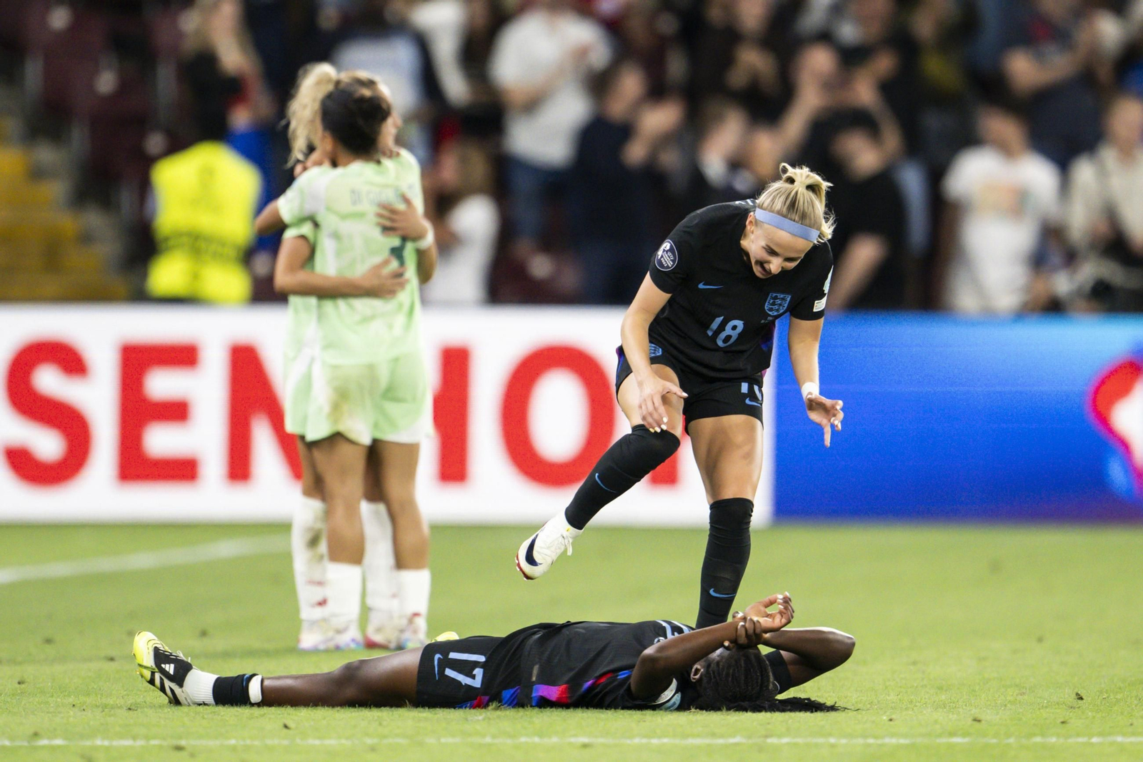 Las imágenes del Inglaterra-Italia