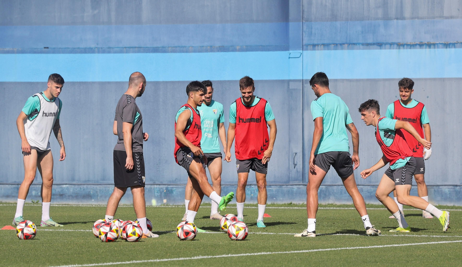Pellicer aprieta en la vuelta del Málaga CF al trabajo