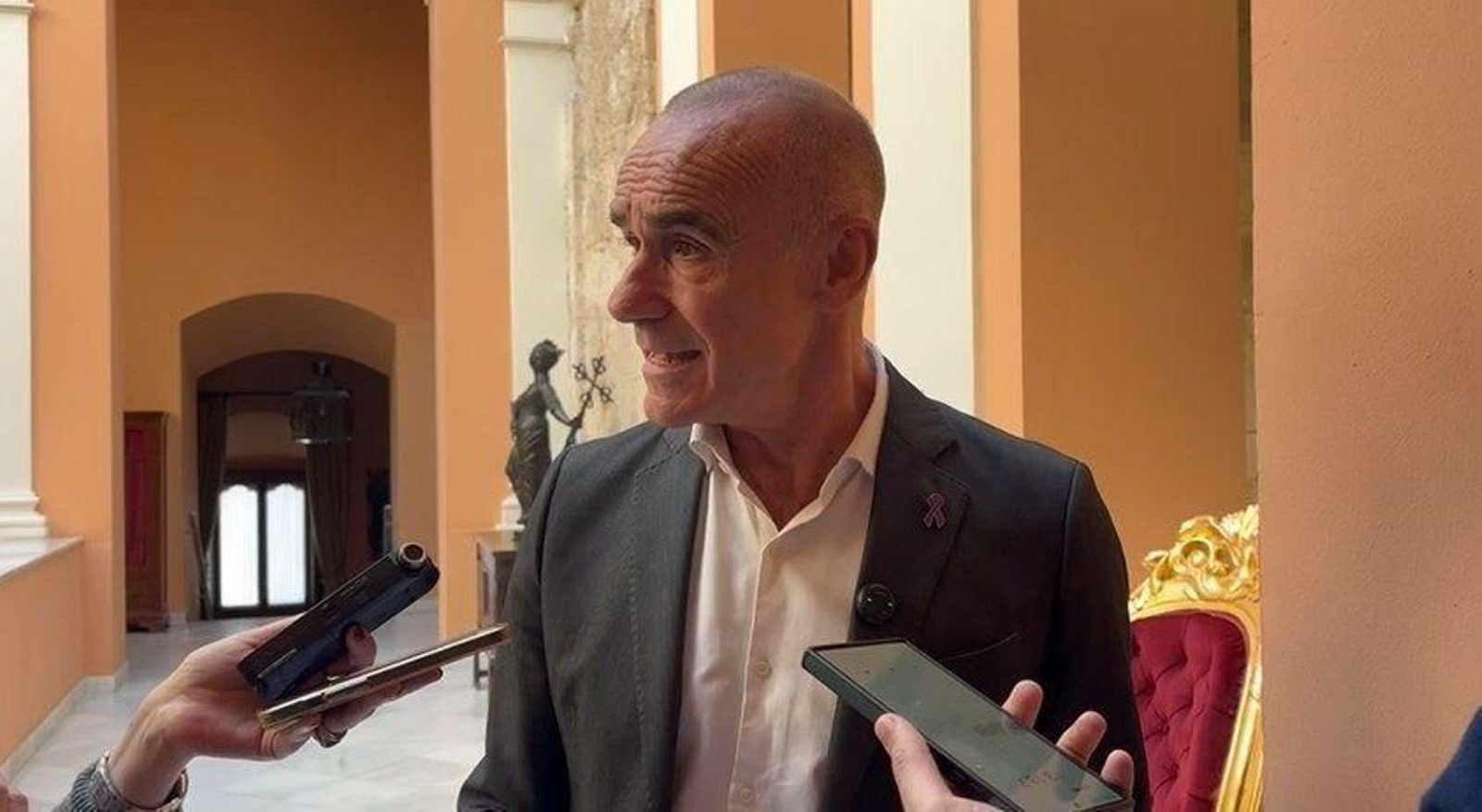 Antonio Muñoz, portavoz municipal del PSOE en el Ayuntamiento de Sevilla