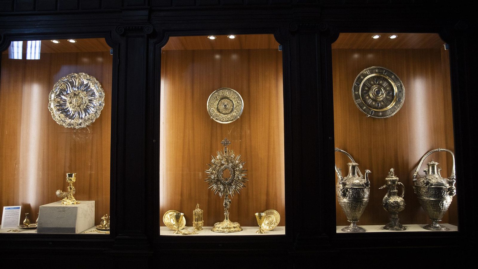 Las vitrinas de la sala del Tesoro están ahora más controladas gracias a las sondas.