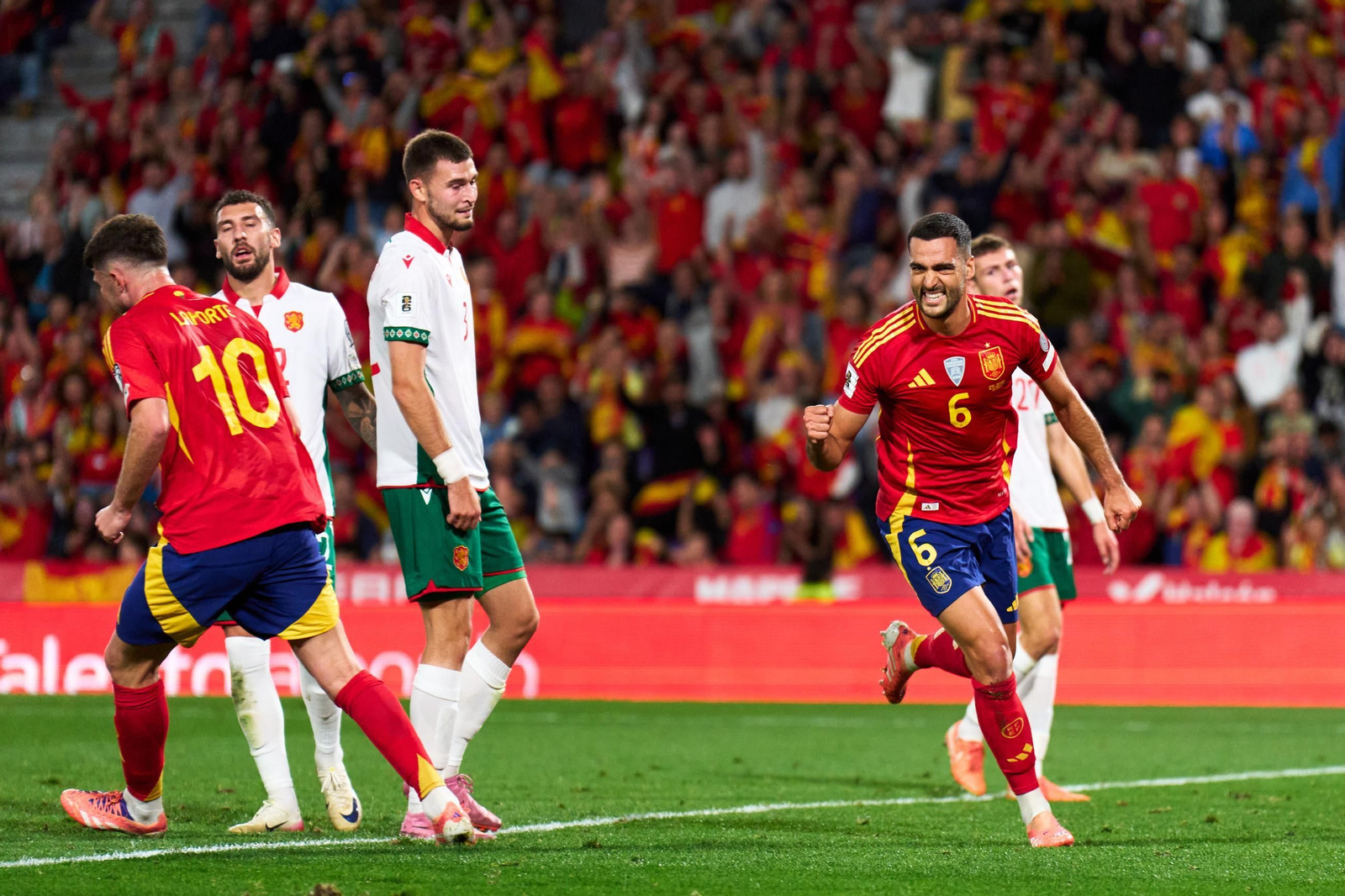 Las mejores fotos del España-Bulgaria