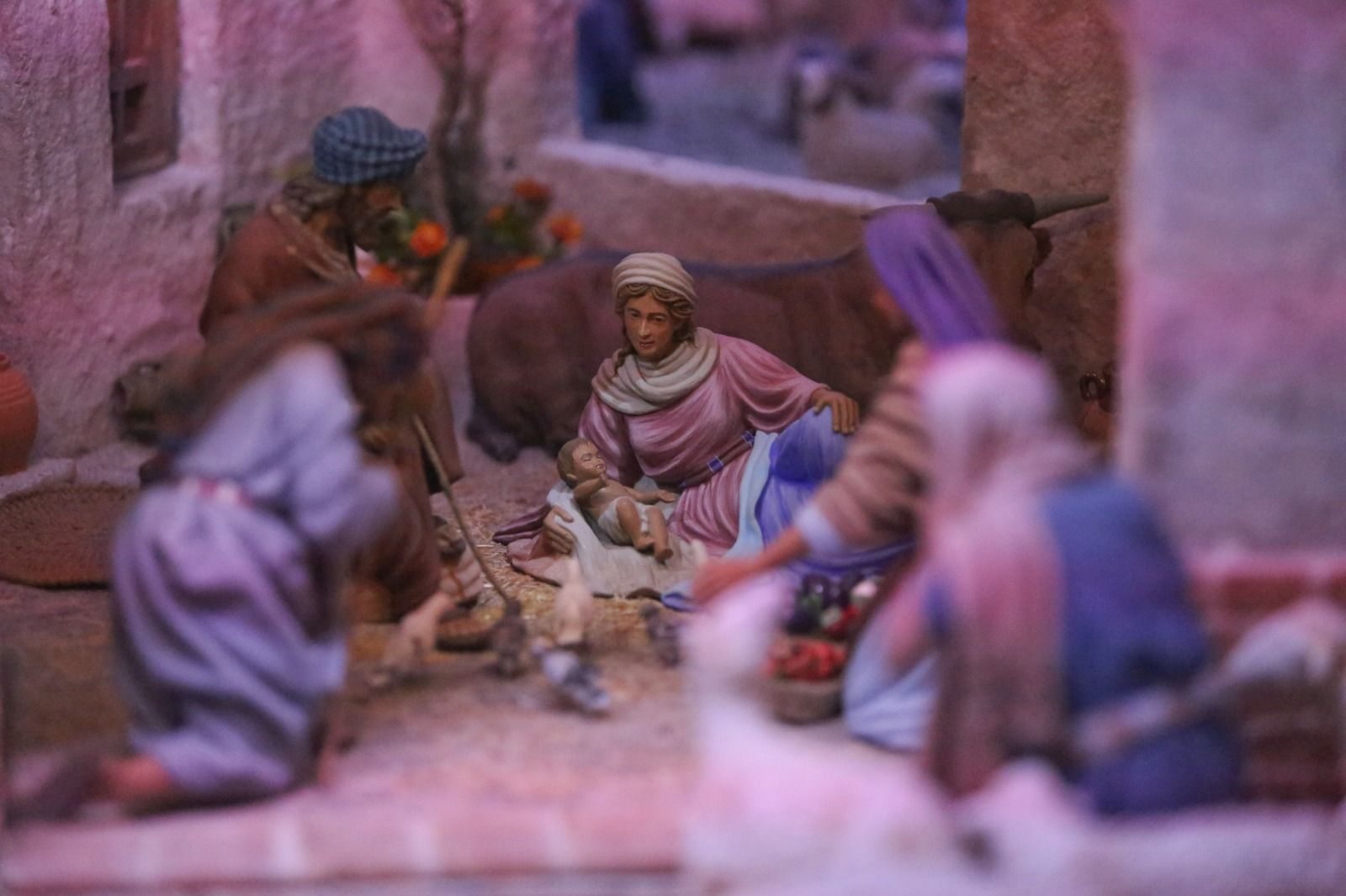 El Belén monumental hebreo que puede verse en el Archivo Municipal de Málaga esta Navidad (fotos)