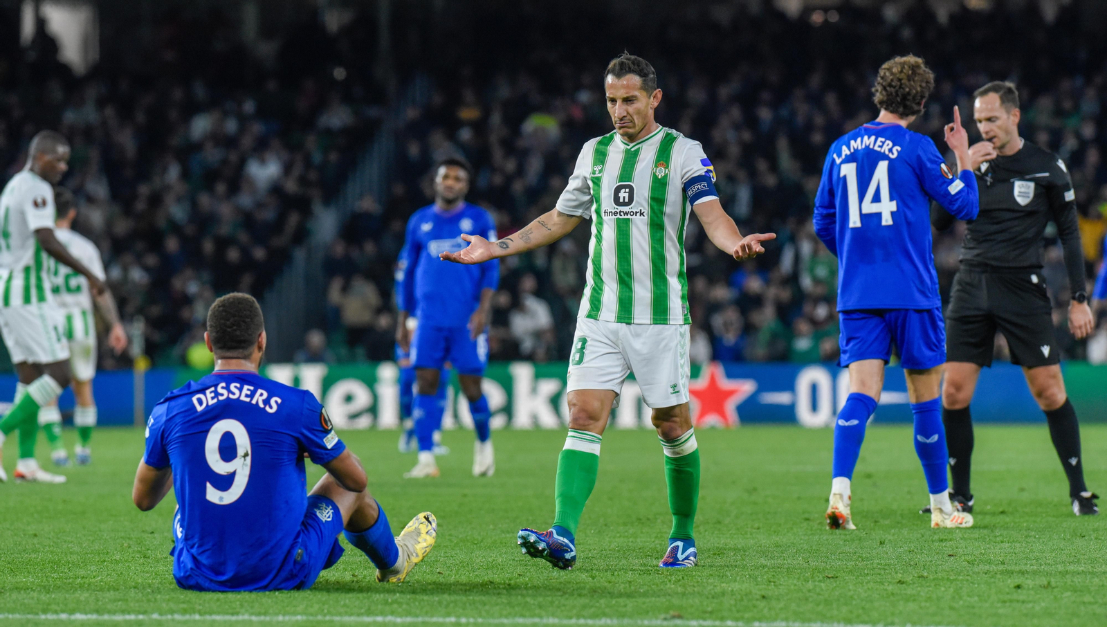 Las imágenes del Real Betis-Rangers FC