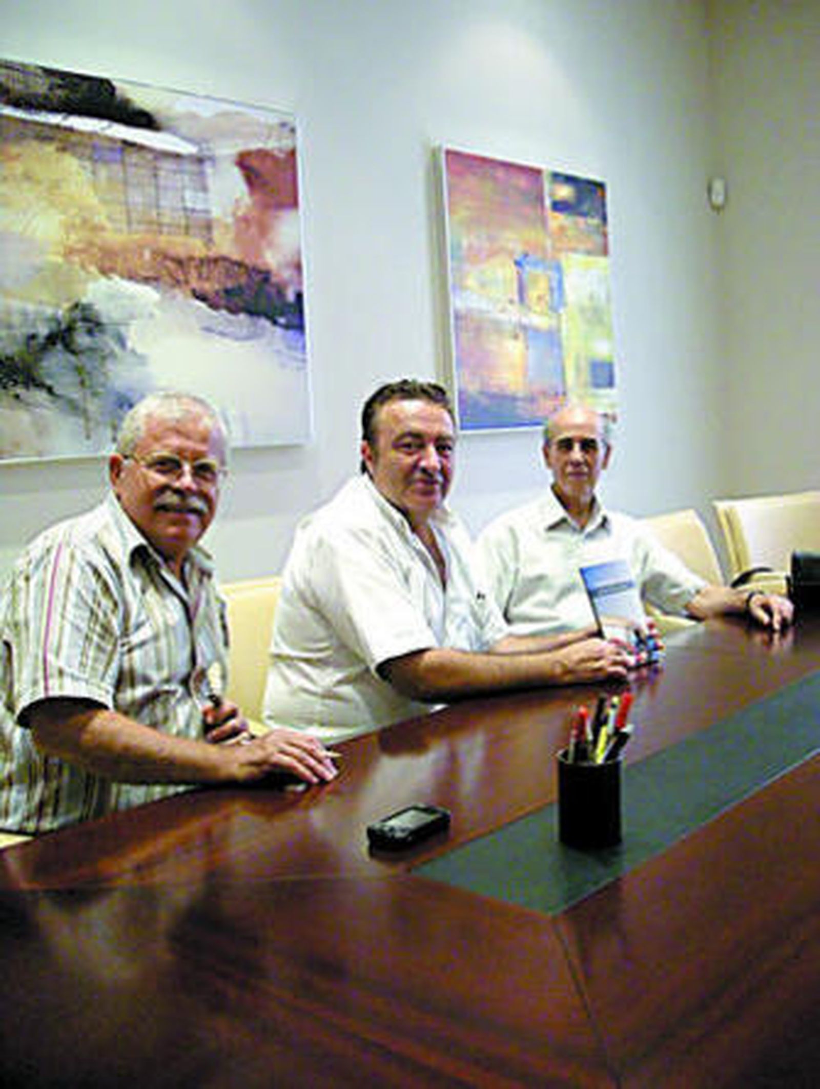 Manuel Requena, Chipo Martínez y Federico Orozco.