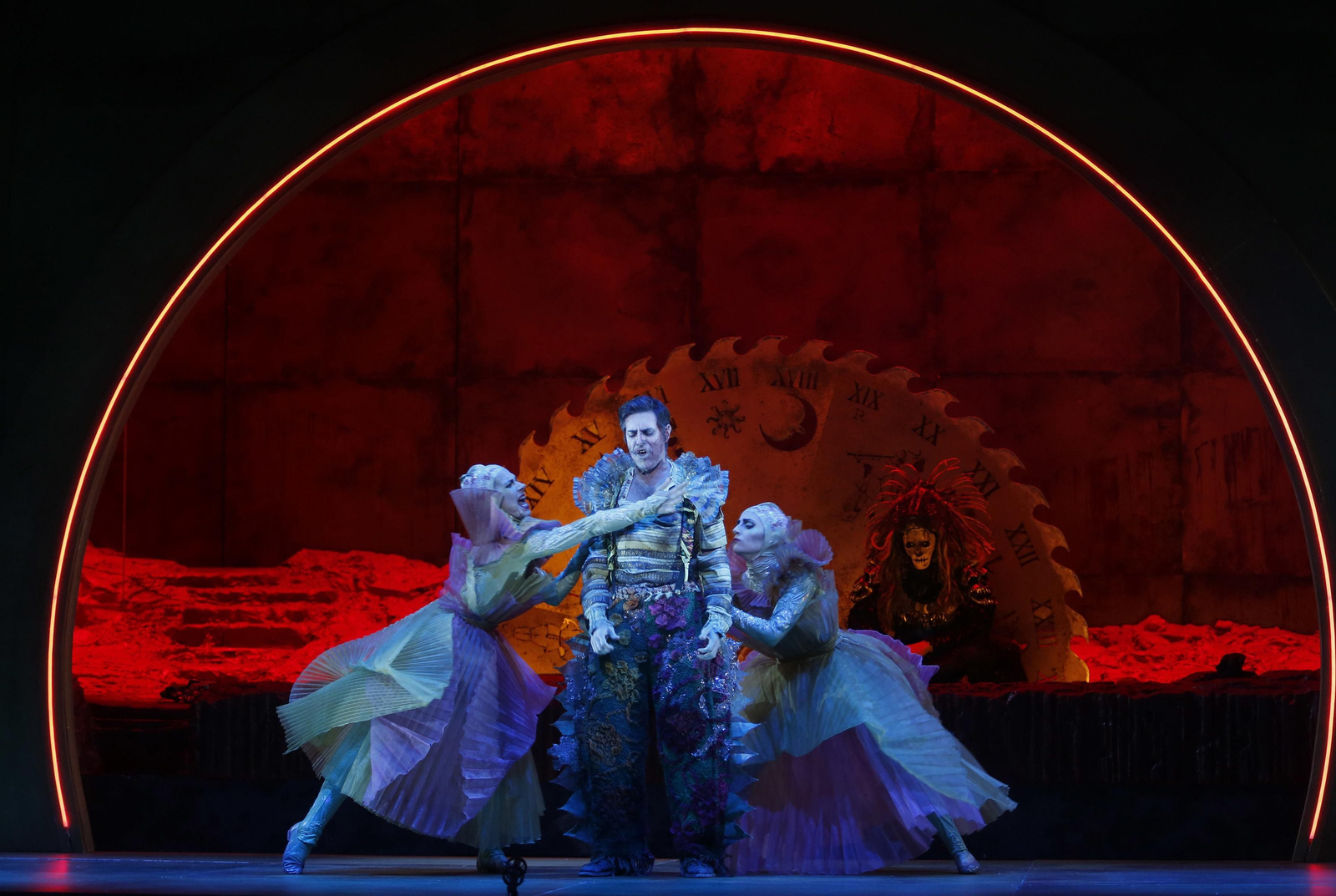 Las imágenes de la ópera 'El emperador de la Atlántida'