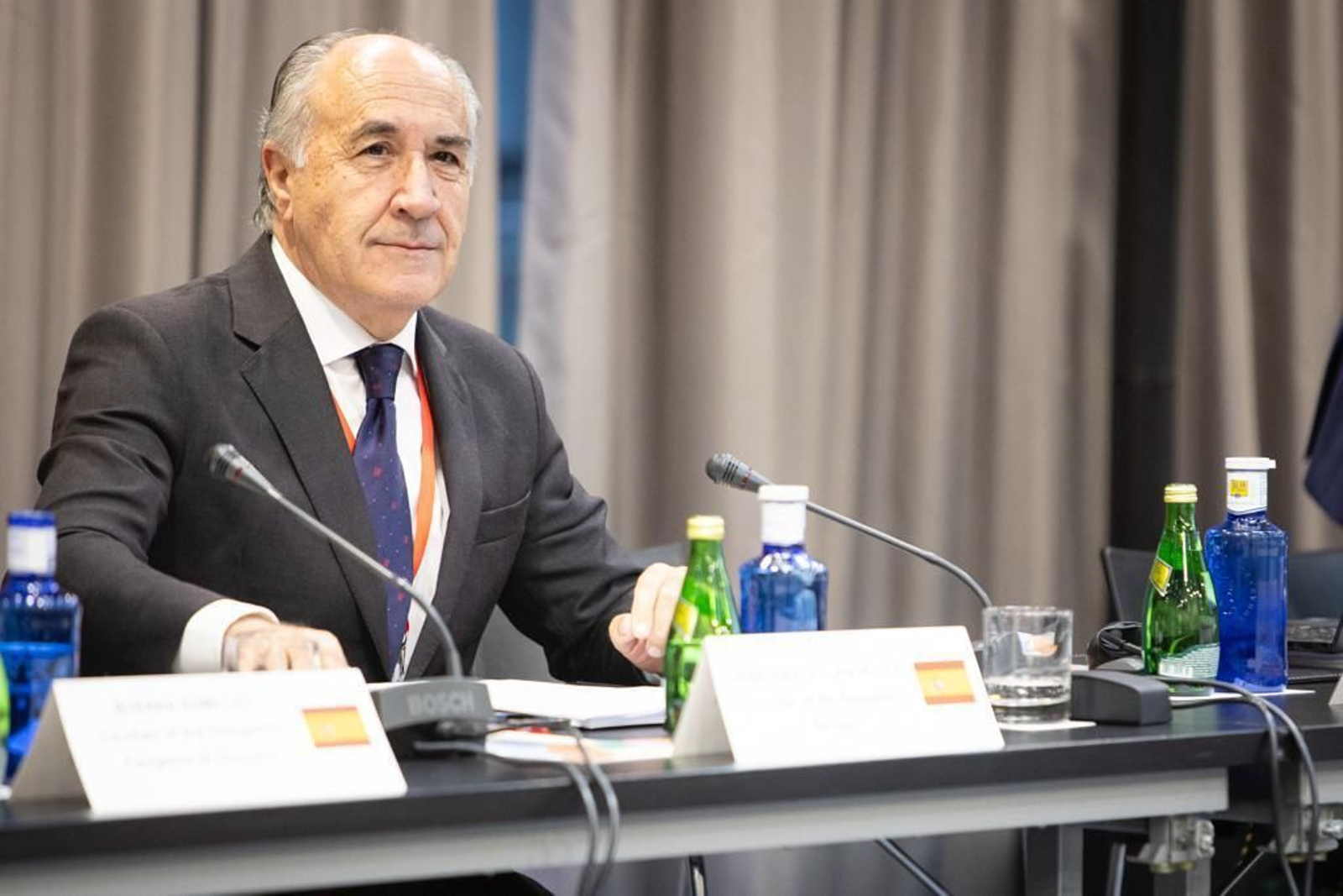José Ignacio Landaluce, en el Senado.