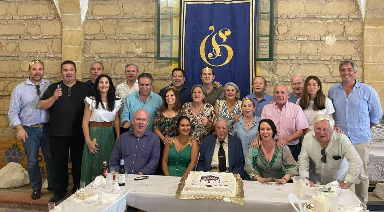 Ricardo Muñoz Torrado, fue homenajeado este verano por ser el Rey Mago presente más antiguo.