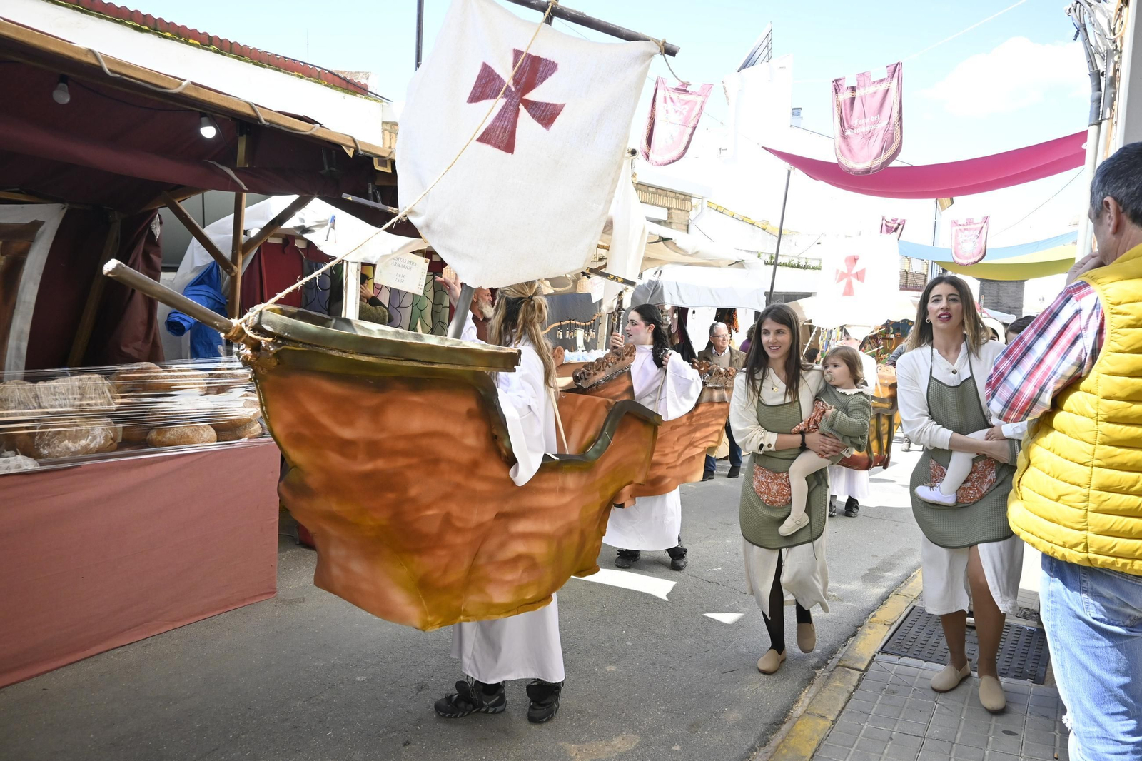 Las mejores imágenes de la Feria Medieval del Descubrimiento en Palos de la Frontera 2025