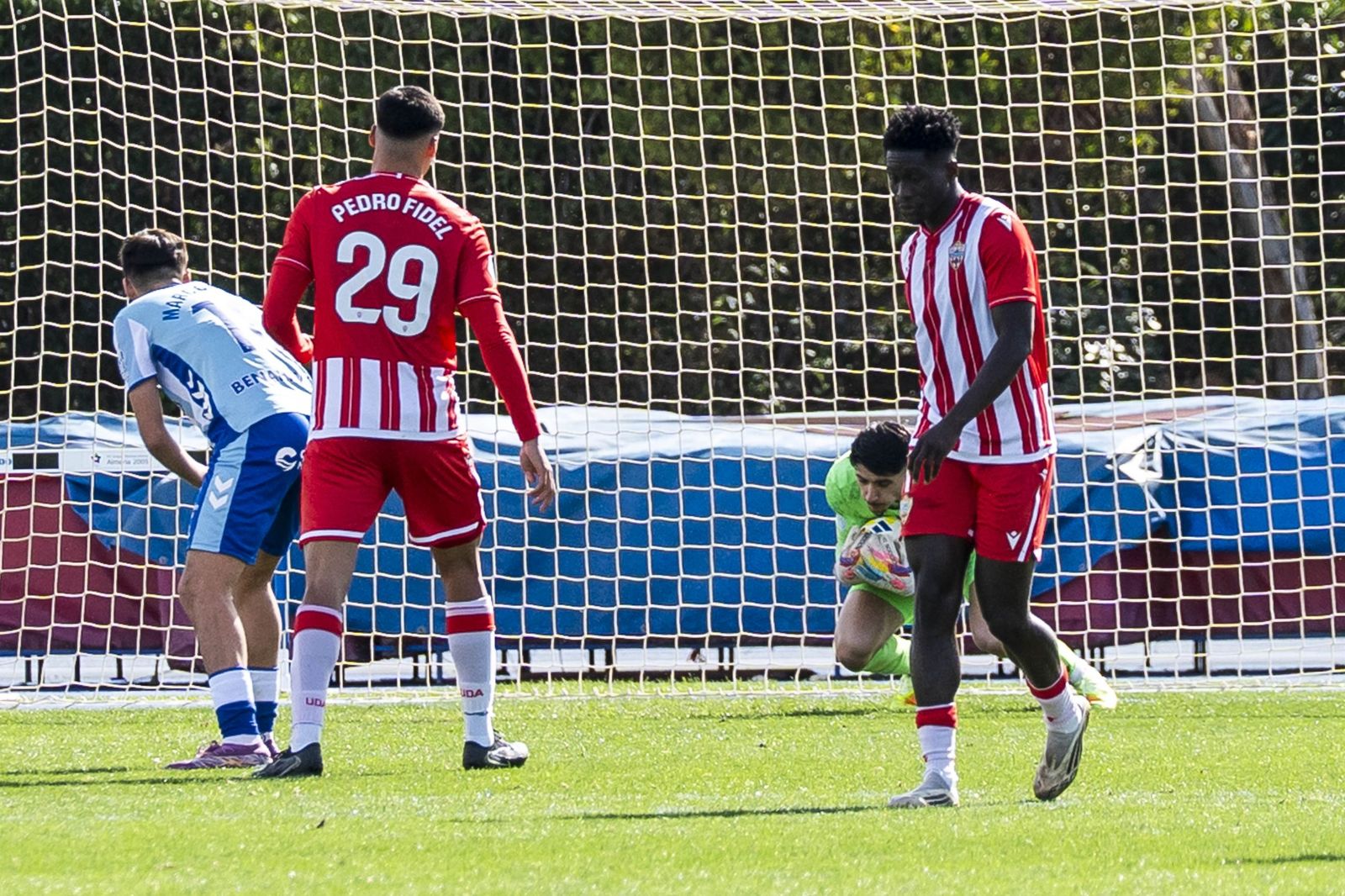 Las imágenes del Almería B y Atlético Malagueño en el Anexo de los Juegos Mediterráneos