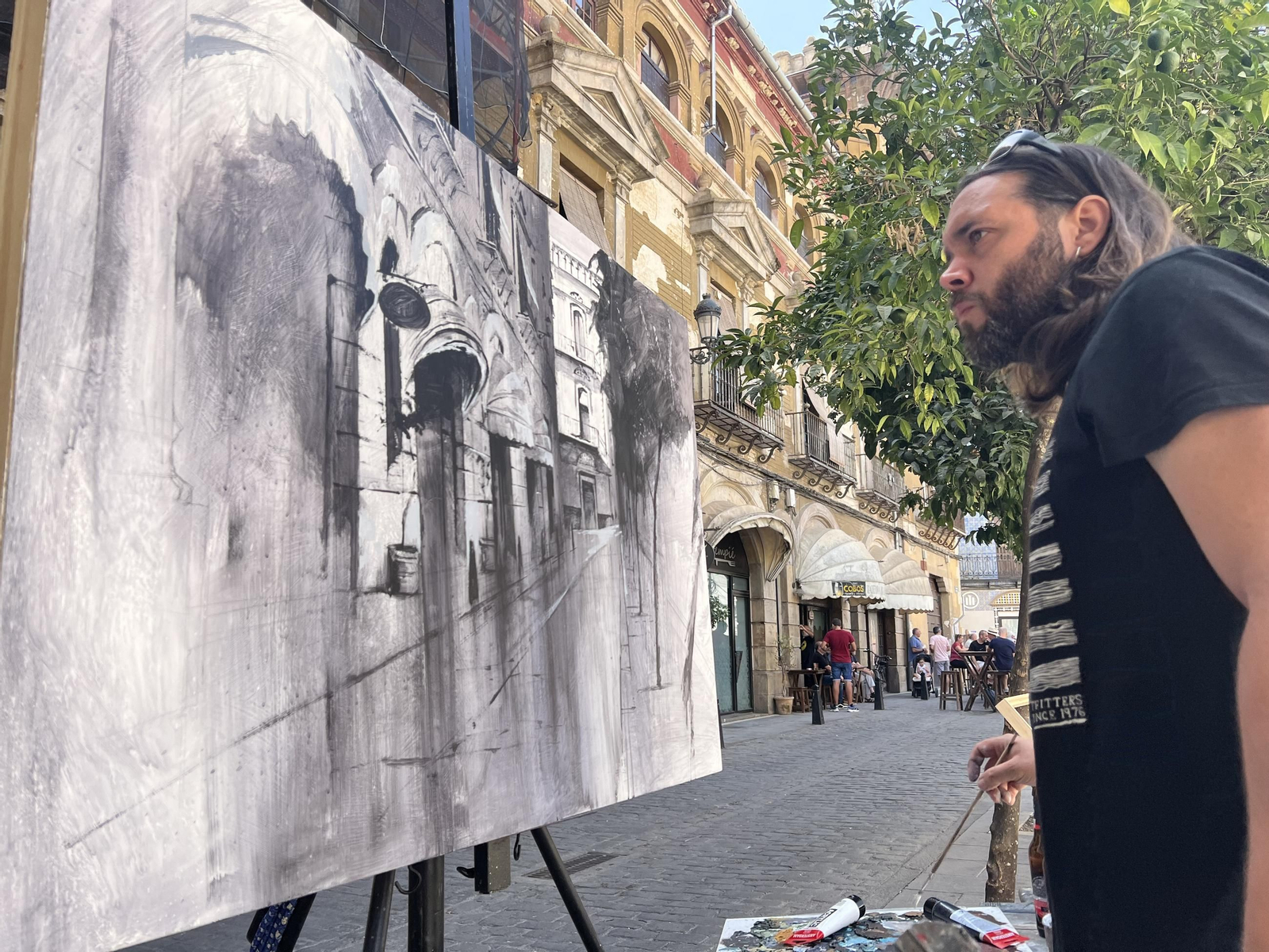 Las mejores fotos del VIII Premio Nacional de Pintura Rápida de Montilla