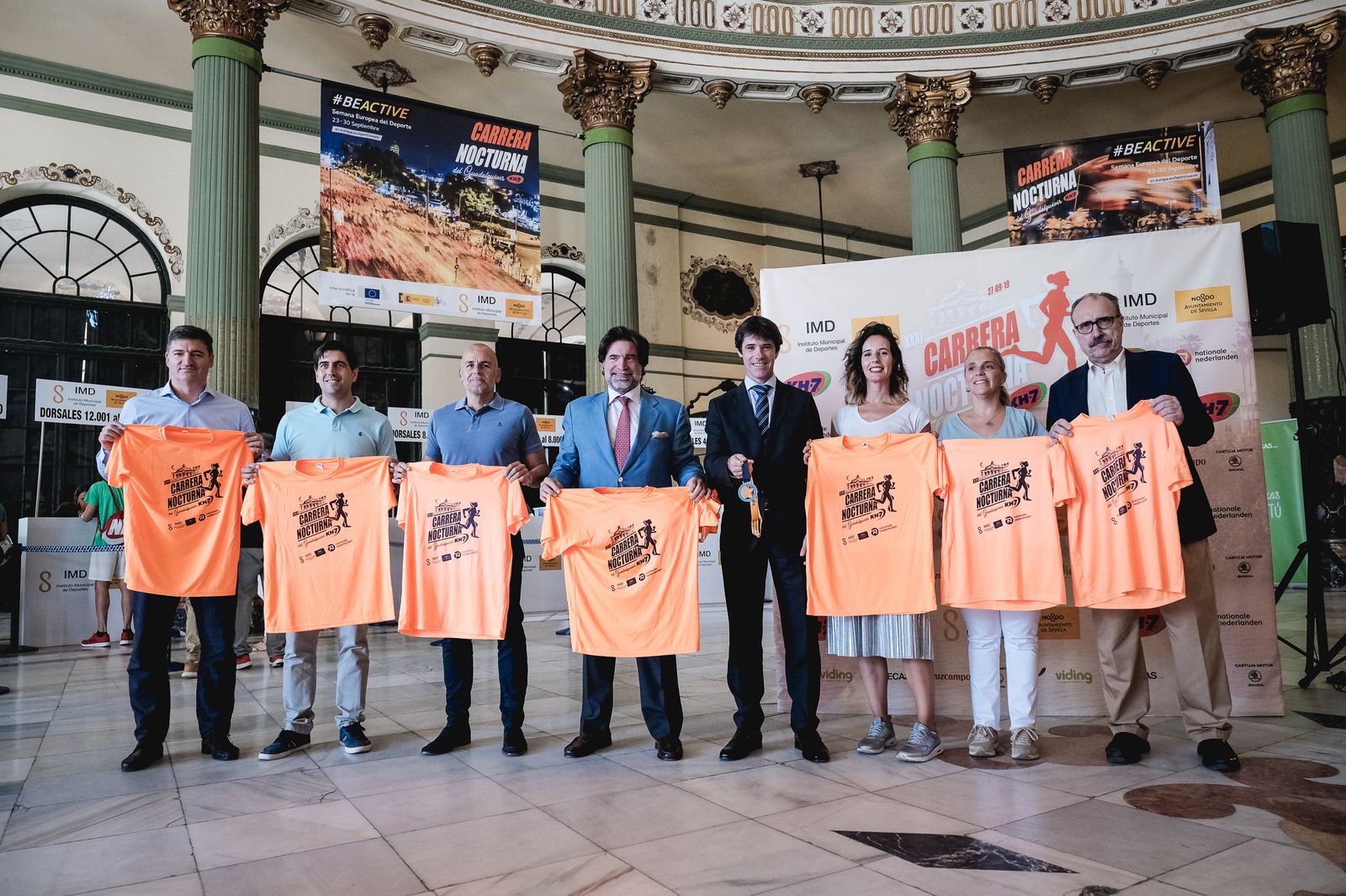 El delegado de Deportes, David Guevara, en el acto de presentación de la prueba.