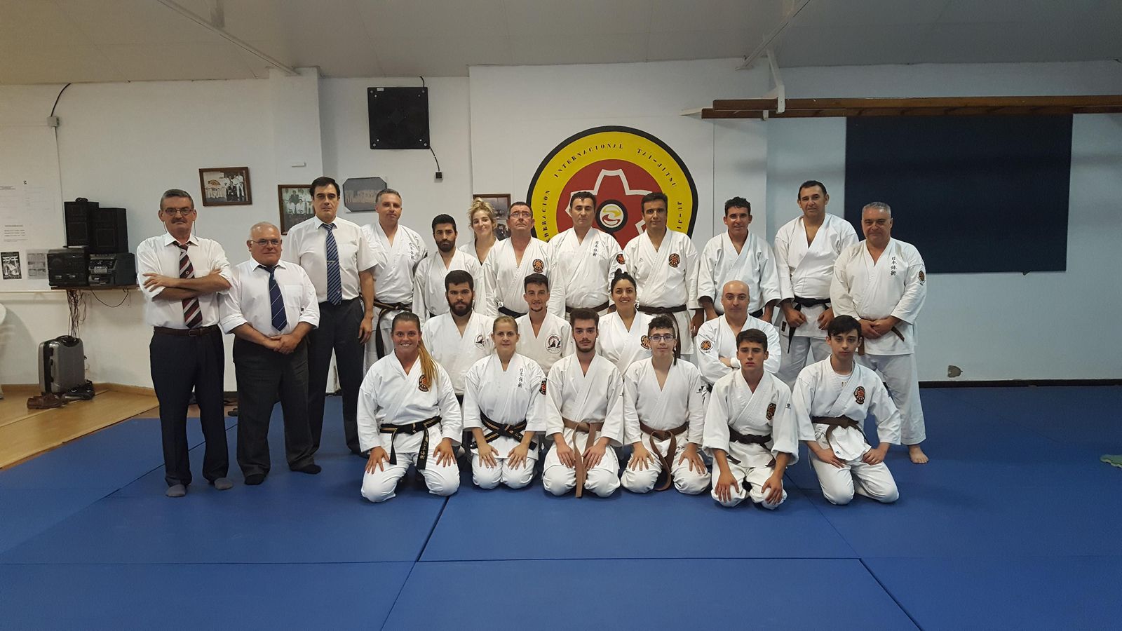 Siete nuevos cinturones negros en el Club Nazaret